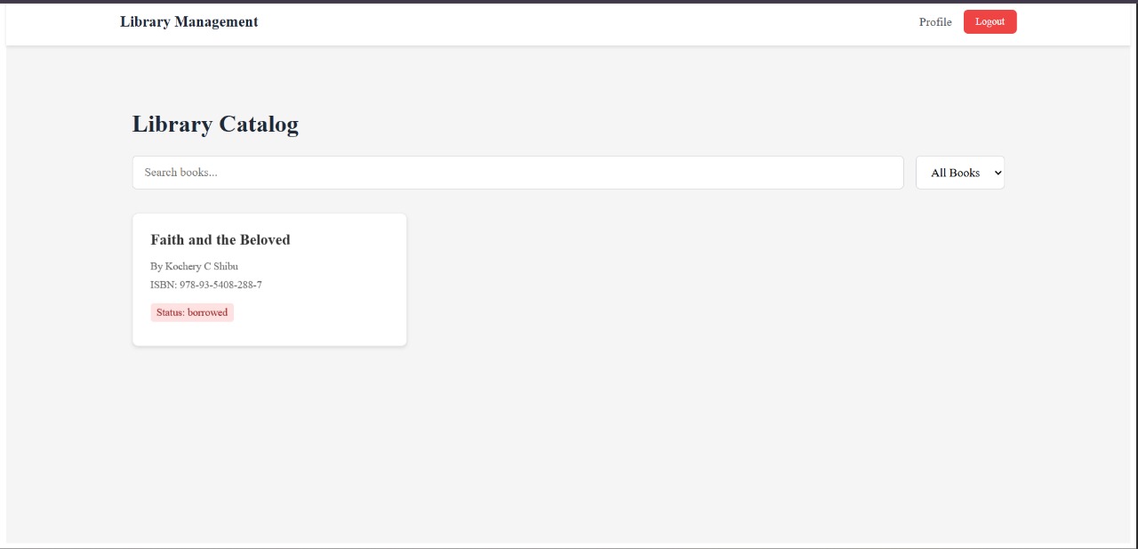 Library Management System
